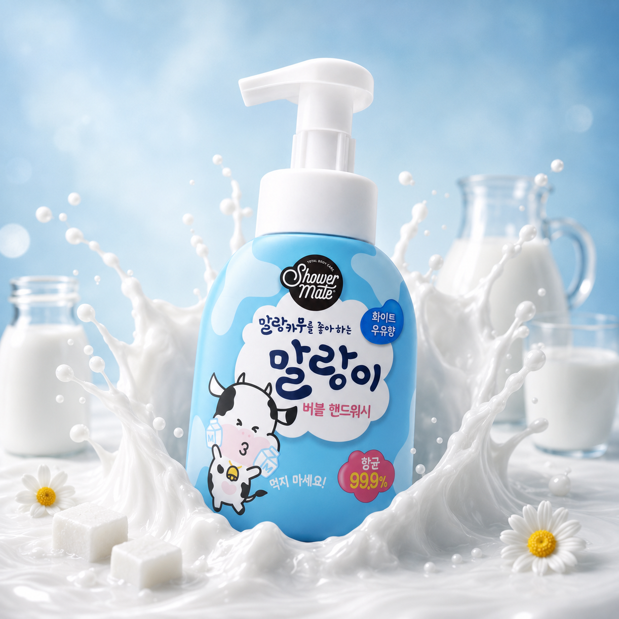 Showermate Malang Hand Wash (White Milk)