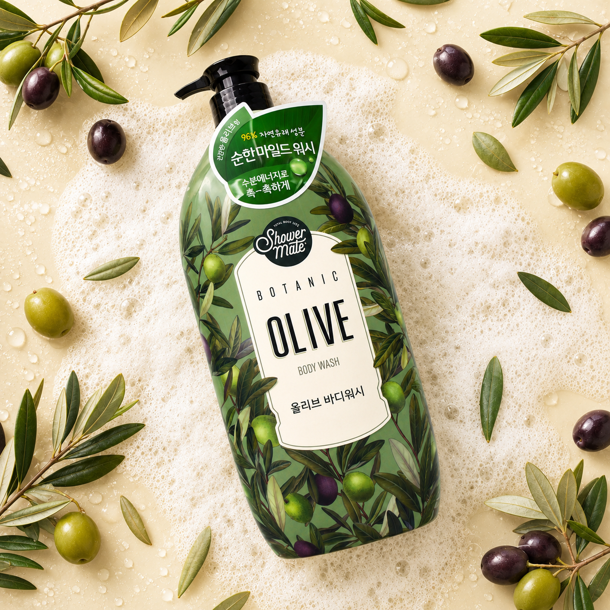 Showermate Botanic Olive Body Wash
