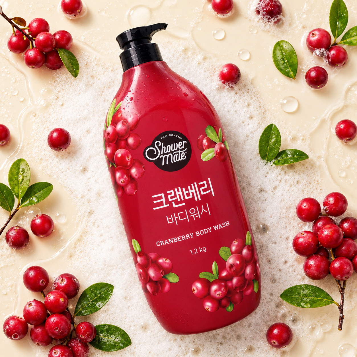 Showermate Cranberry Body Wash