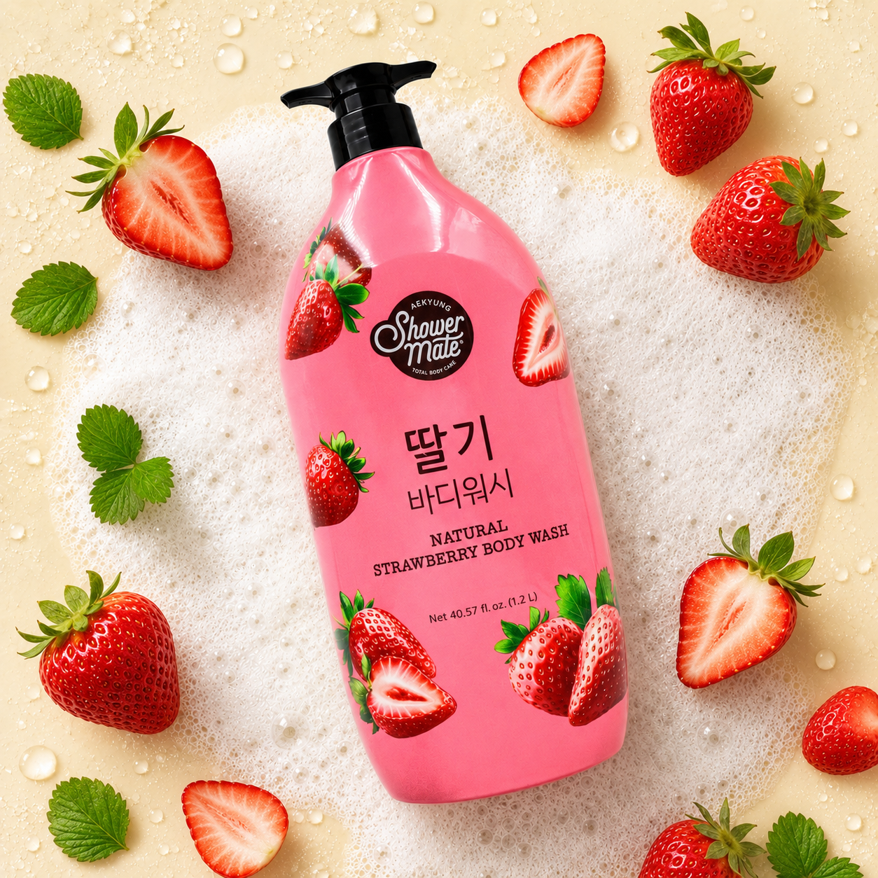 Showermate Strawberry Body Wash