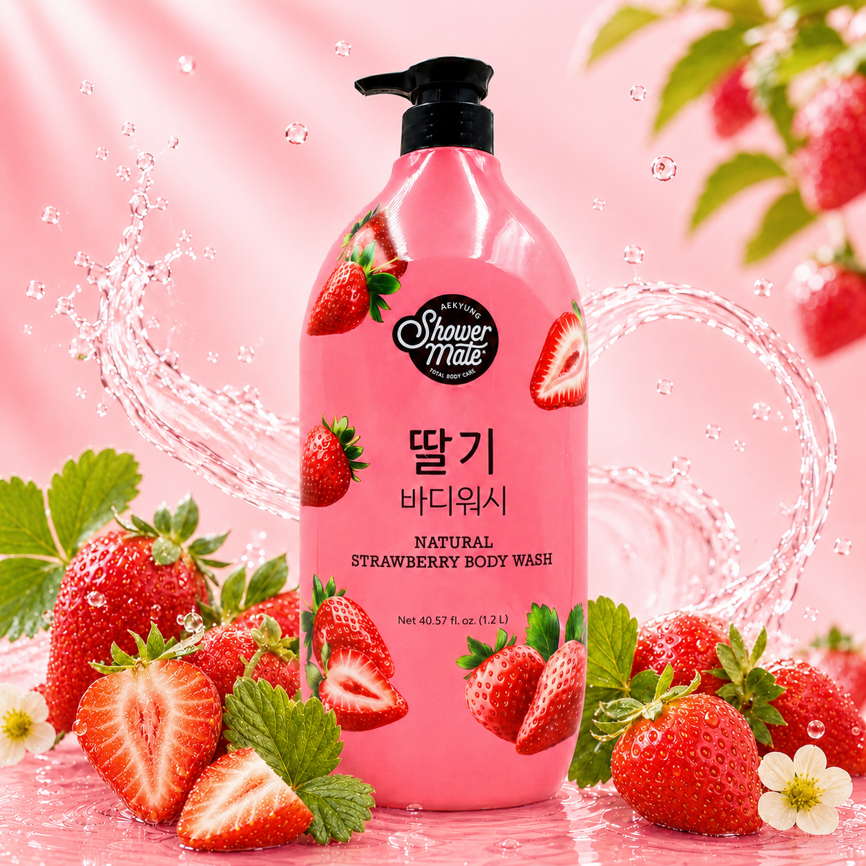 Showermate Strawberry Body Wash