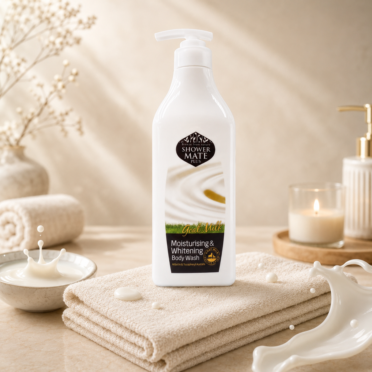 Showermate Goat Milk Body Wash