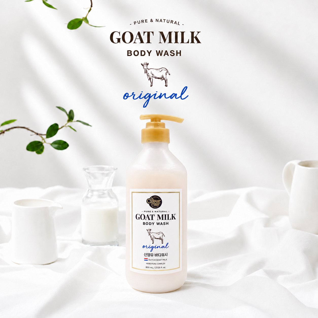 Showemate Goat Milk Original Body Wash