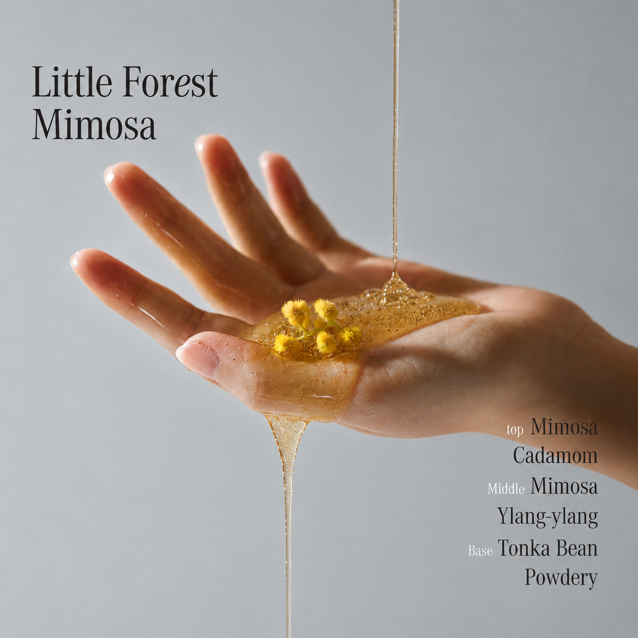 LUV SCENT Little Forest Mimosa Perfumed Scrub Wash