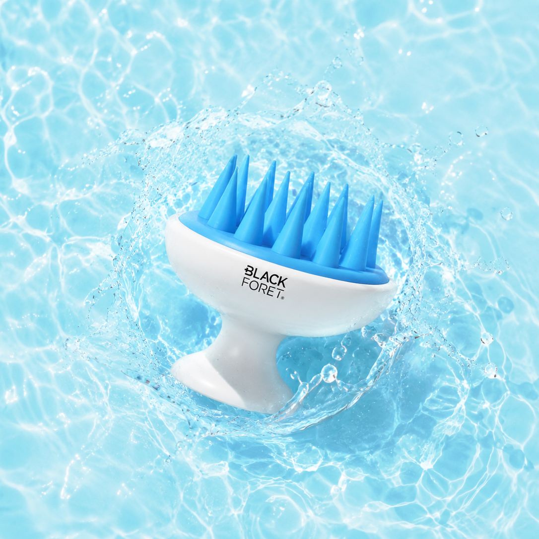 Black Foret Scalp Massage Shampoo Brush