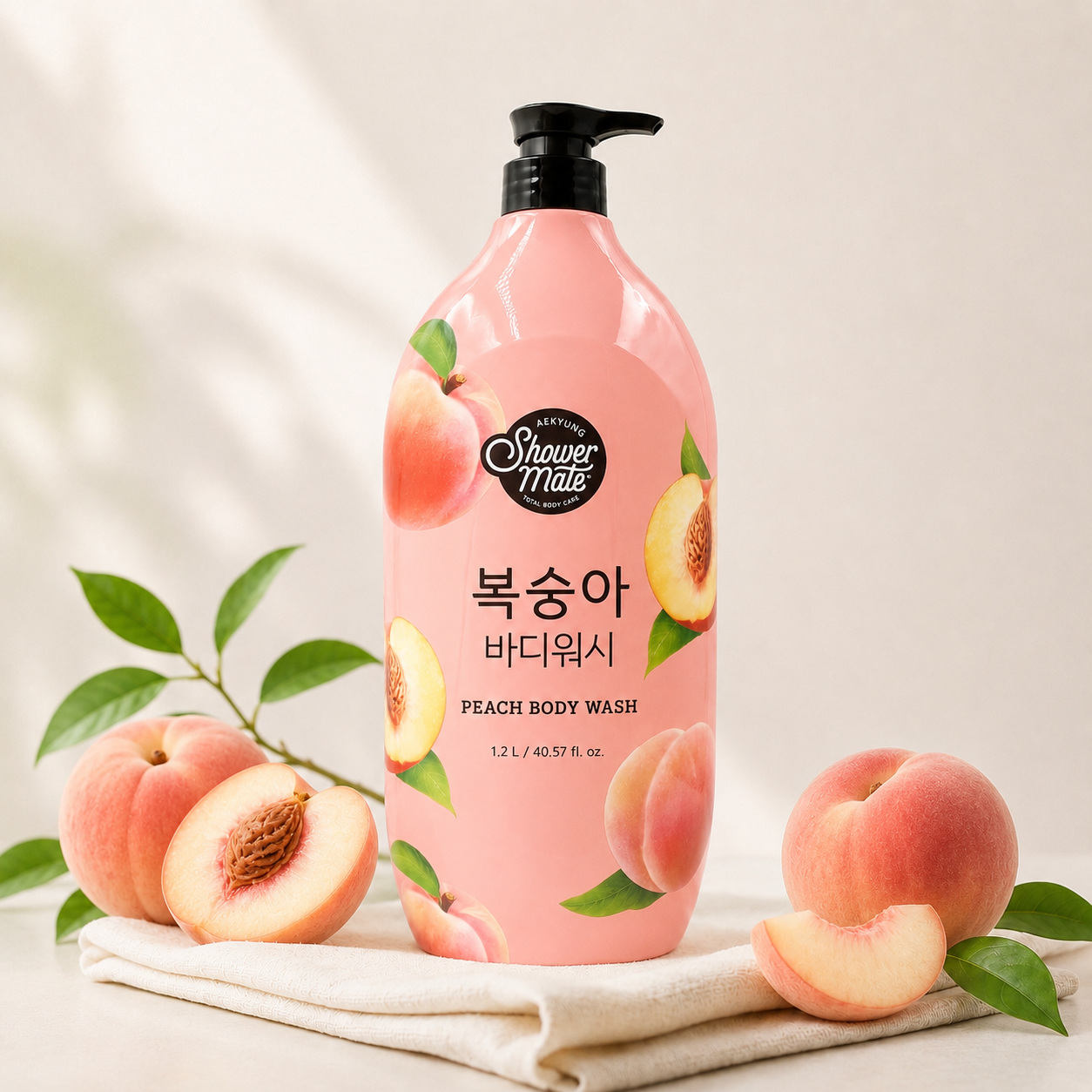 Showermate Peach Body Wash
