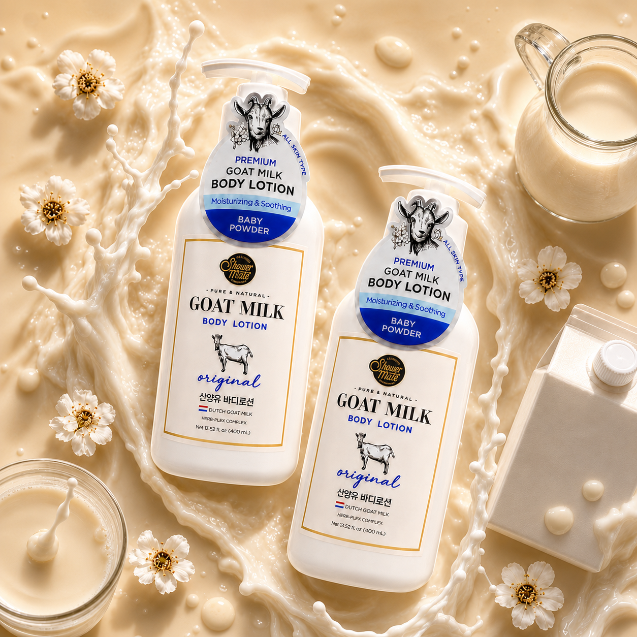 Showermate Goat Milk Original Body Lotion