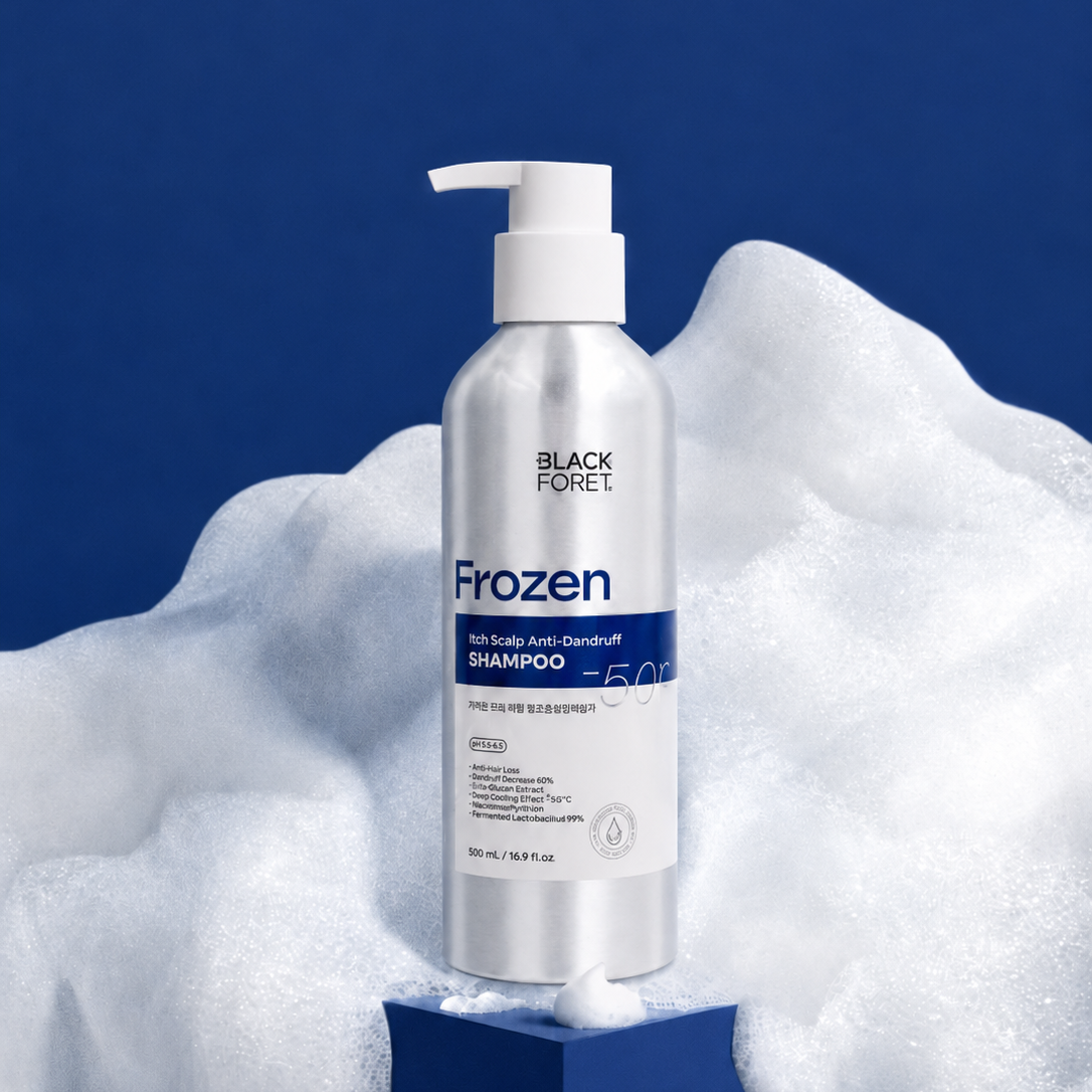 Black Foret Frozen Itch Scalp Anti-Dandruff Shampoo