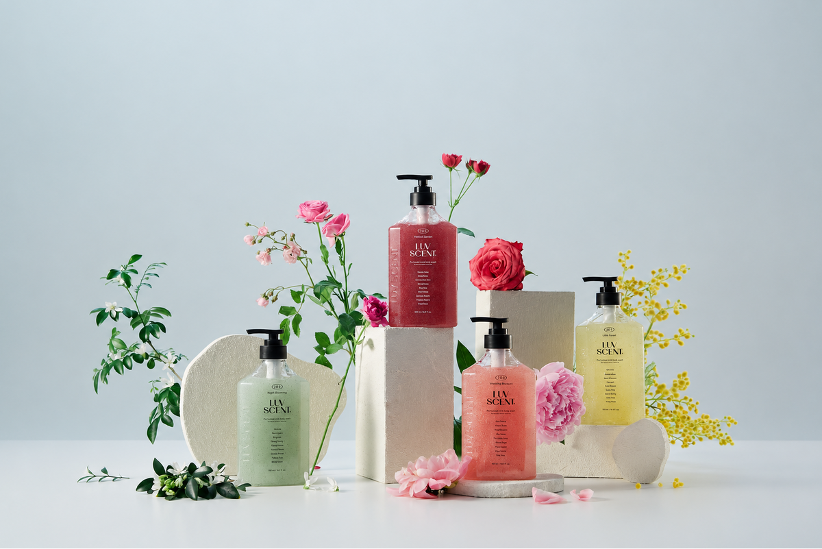 Luv Scent Perfumed Scrub Wash