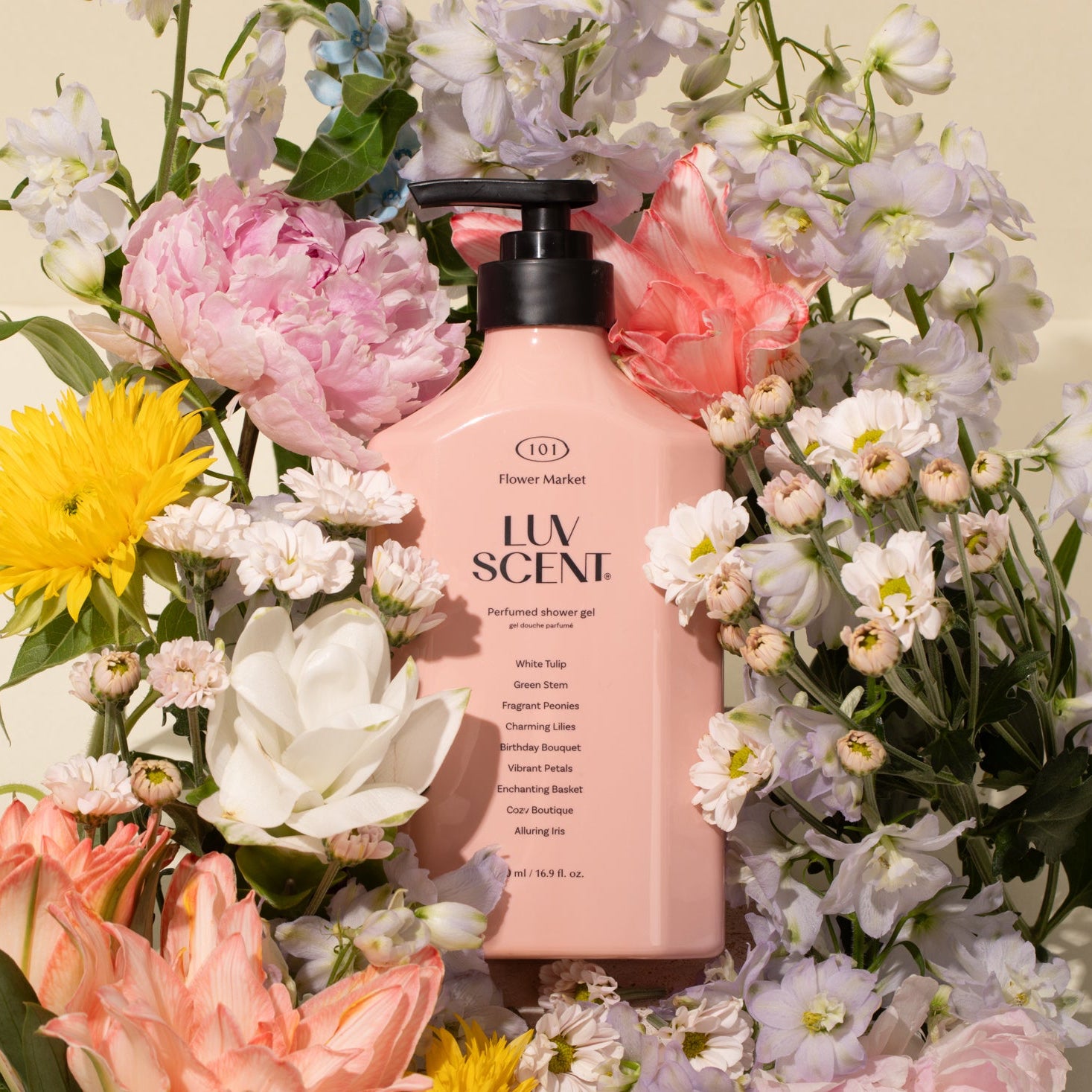 LUV SCENT White Tulip Perfumed Shower Gel