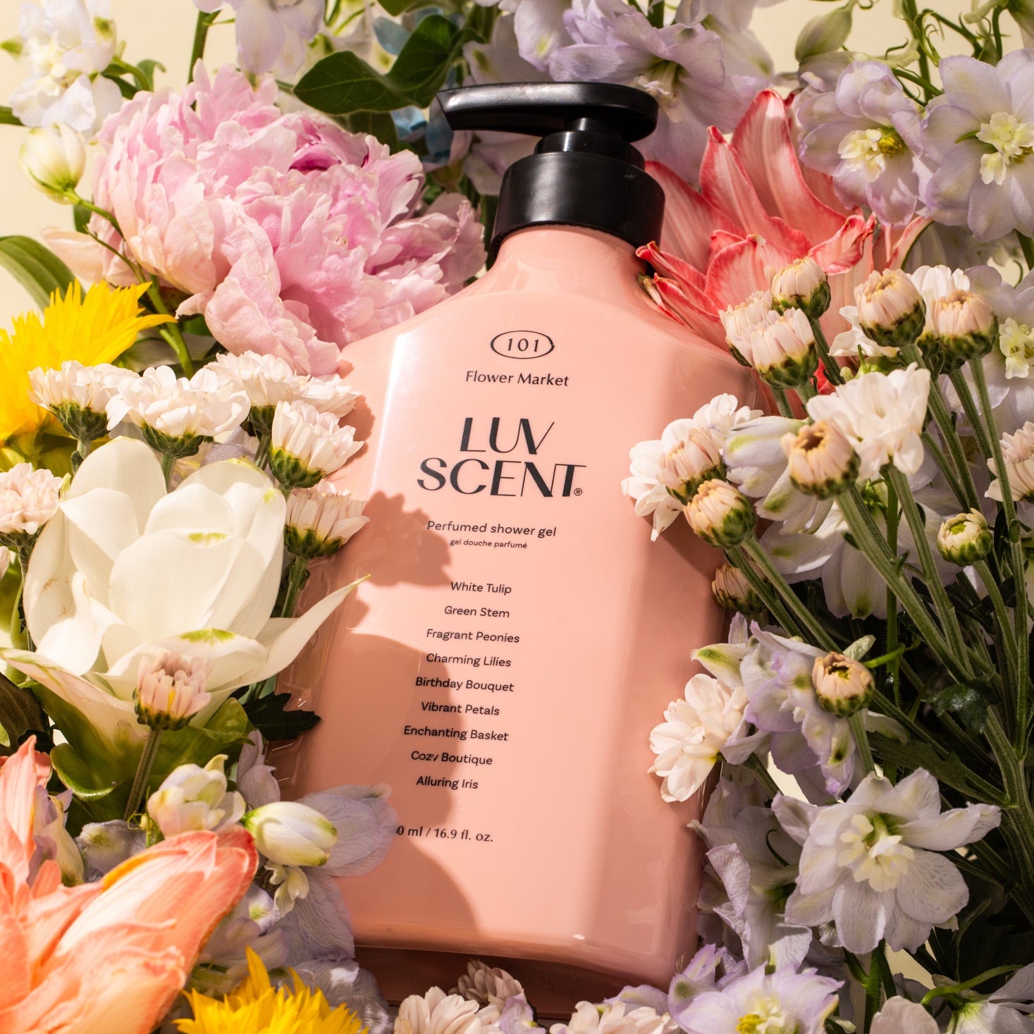 LUV SCENT White Tulip Perfumed Shower Gel