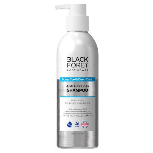 BLACK FORET ROOT POWER SCALP COOL & DEEP CLEAN ANTI-HAIRLOSS SHAMPOO