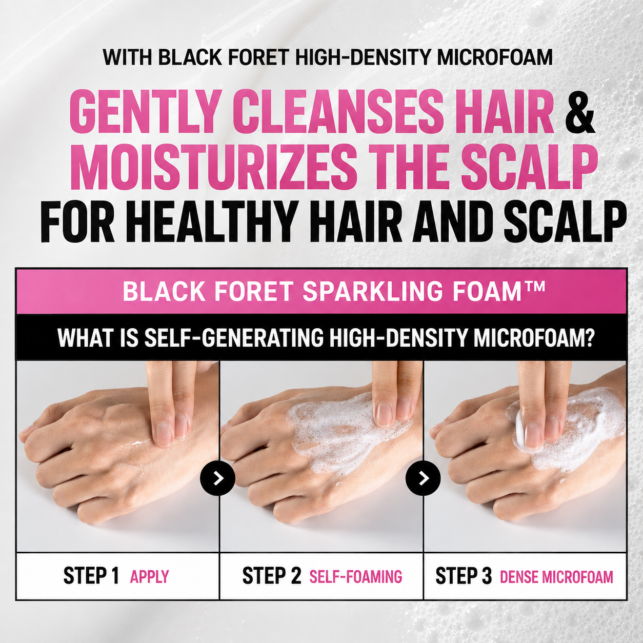 BLACK FORET ROOTPOWER DAMAGE REPAIR VOLUME SHAMPOO