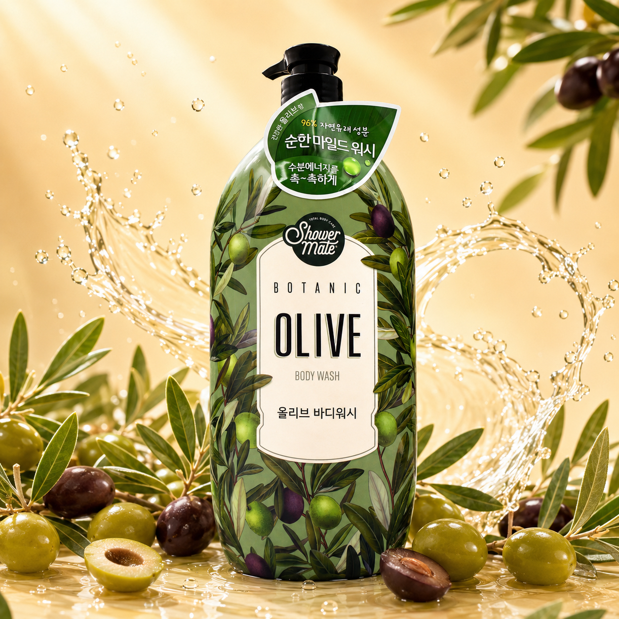Showermate Botanic Olive Body Wash