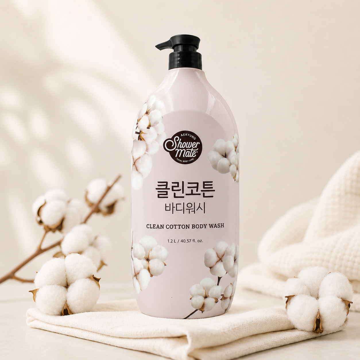 Showermate Clean Cotton Body Wash