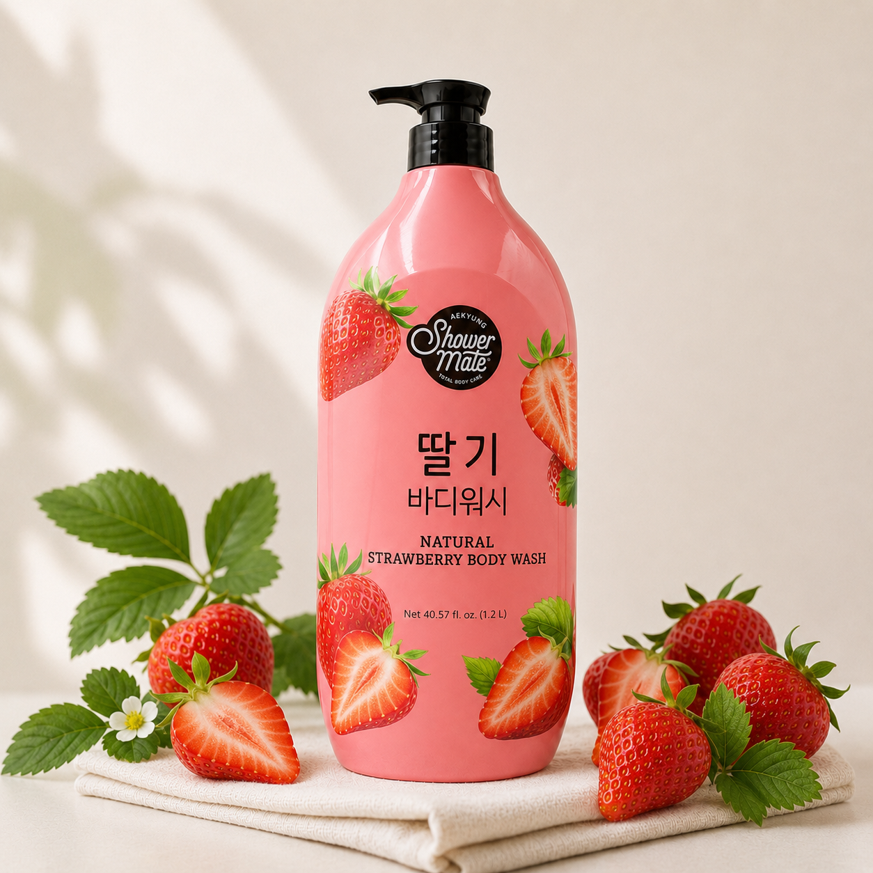 Showermate Strawberry Body Wash