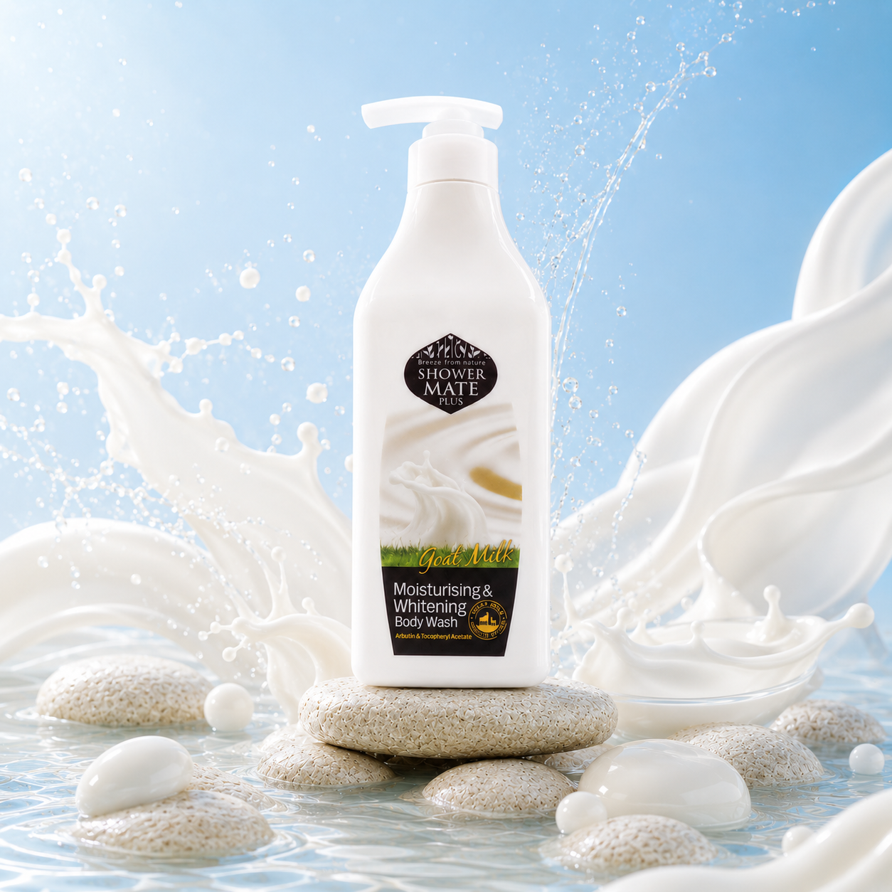 Showermate Goat Milk Body Wash