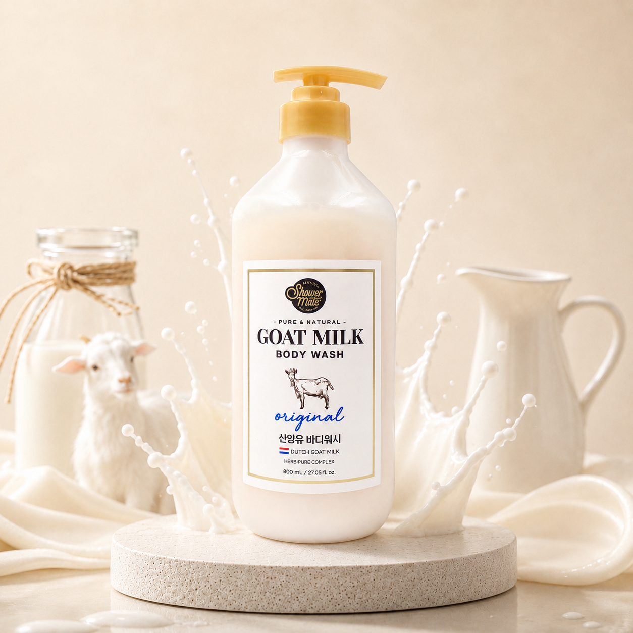 Showemate Goat Milk Original Body Wash