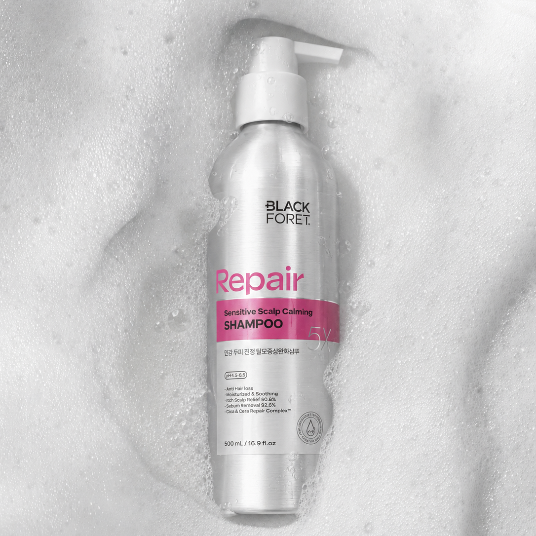 Black Foret Repair Sensitive Scalp Calming Shampoo