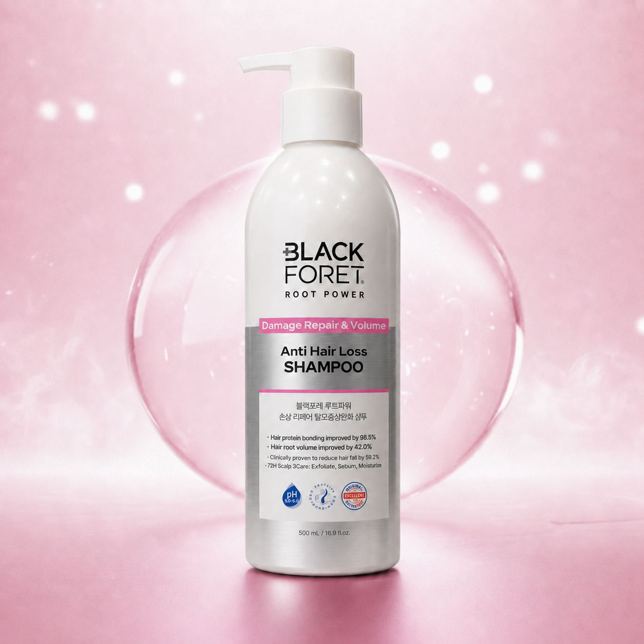 BLACK FORET ROOTPOWER DAMAGE REPAIR VOLUME SHAMPOO