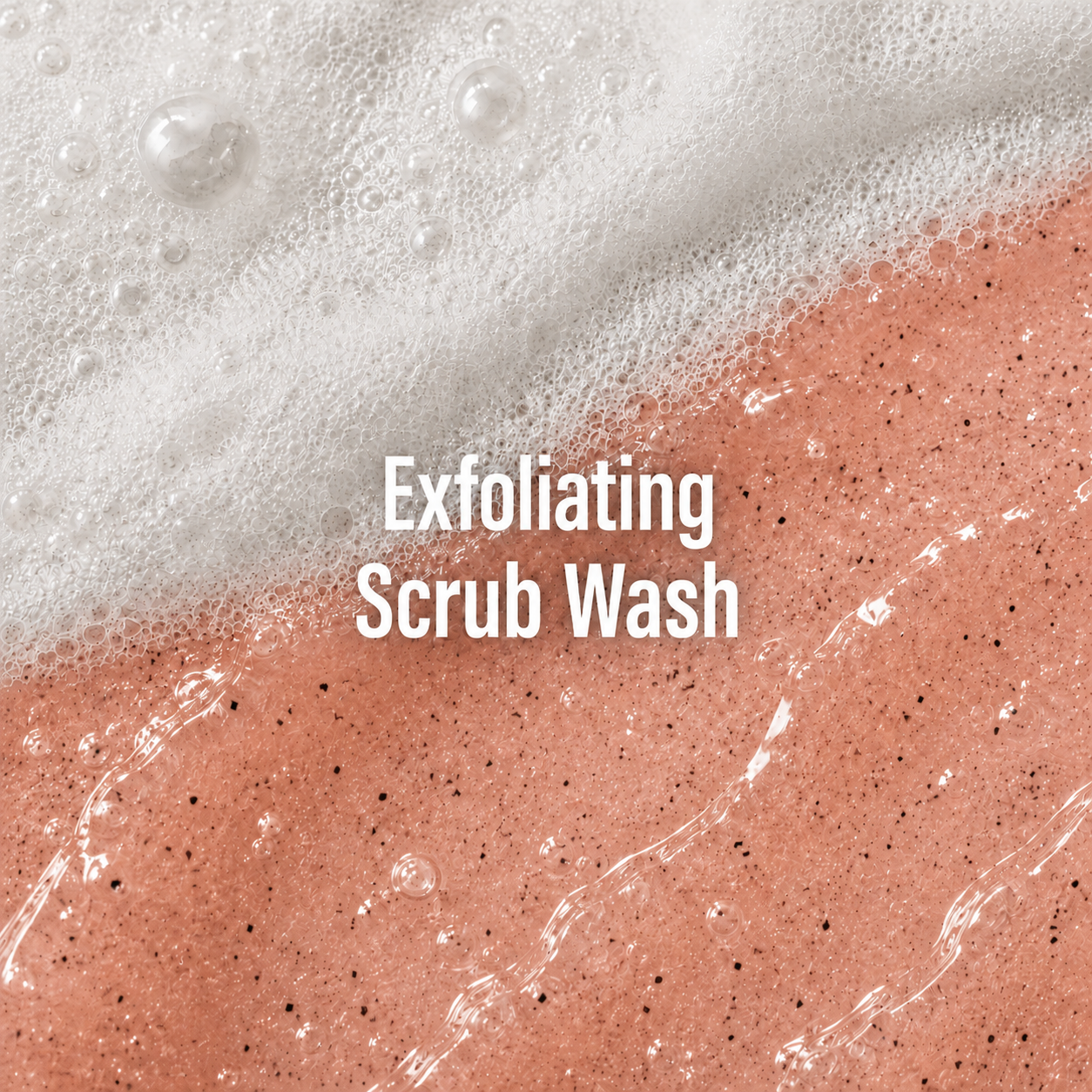 LUV SCENT Flower Market White Tulip Perfumed Scrub Wash
