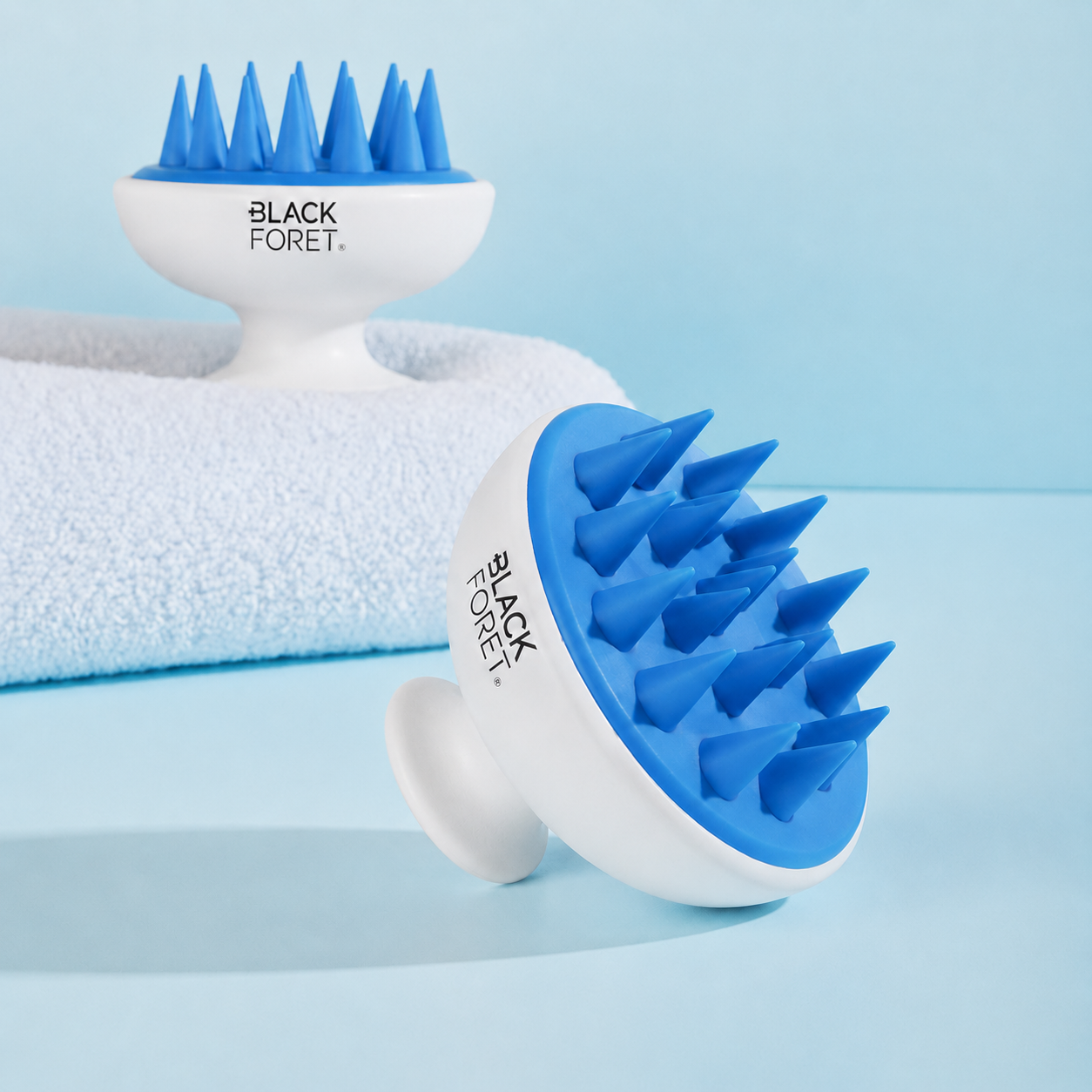 Black Foret Scalp Massage Shampoo Brush