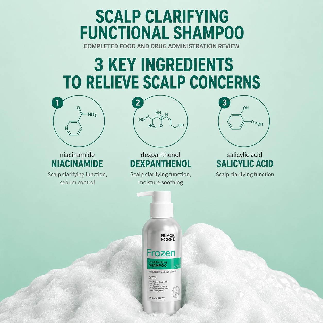Black Foret Cool & Clarifying Shampoo