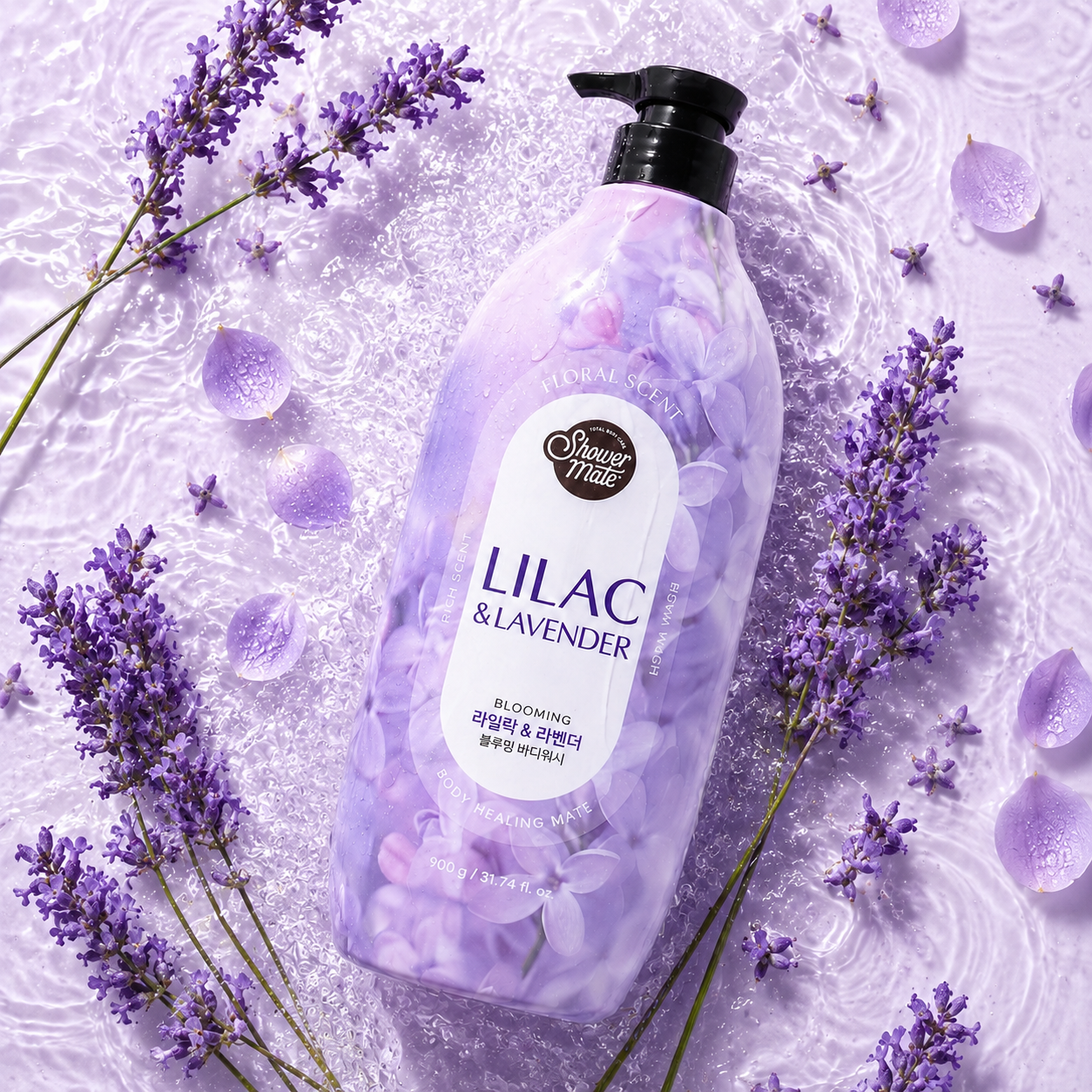Showermate Lilac & Lavender Body Wash