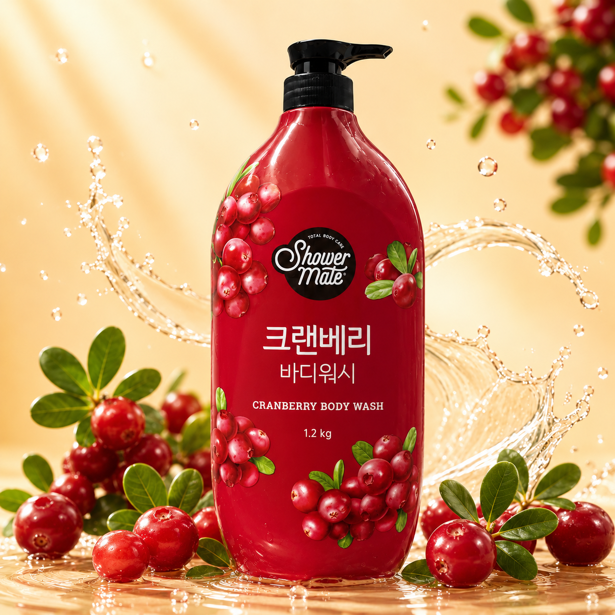 Showermate Cranberry Body Wash