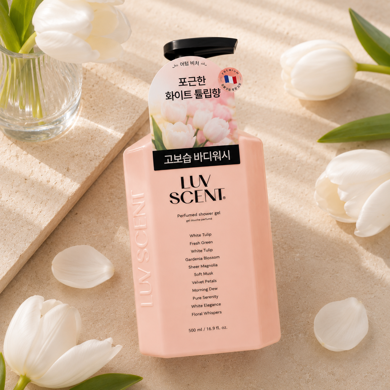 LUV SCENT White Tulip Perfumed Shower Gel