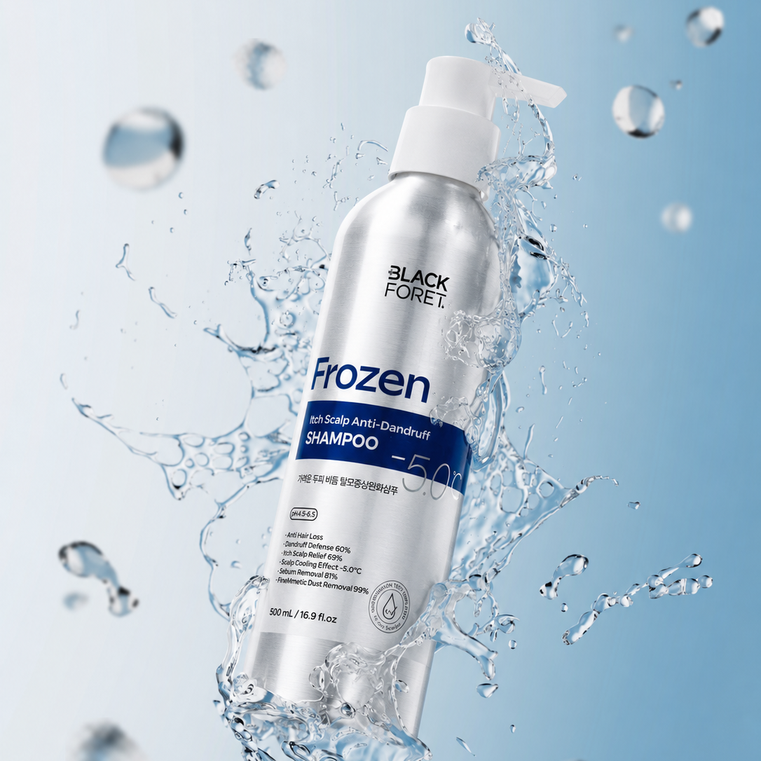 Black Foret Frozen Itch Scalp Anti-Dandruff Shampoo