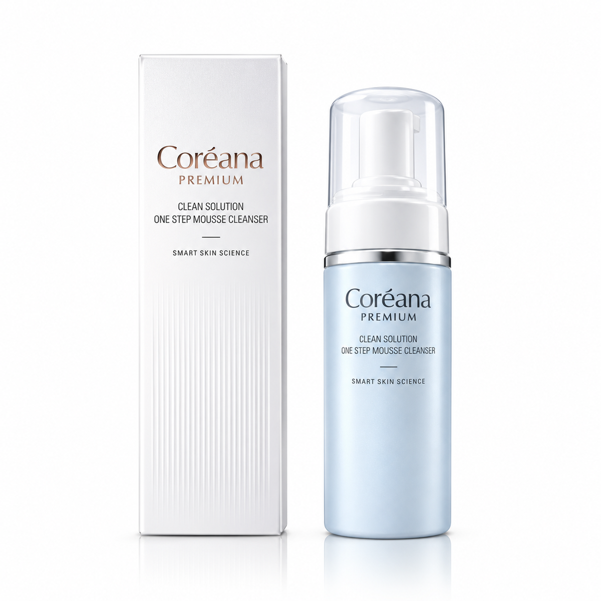 Coreana Premium Clean Solution One Step Mousse Cleanser