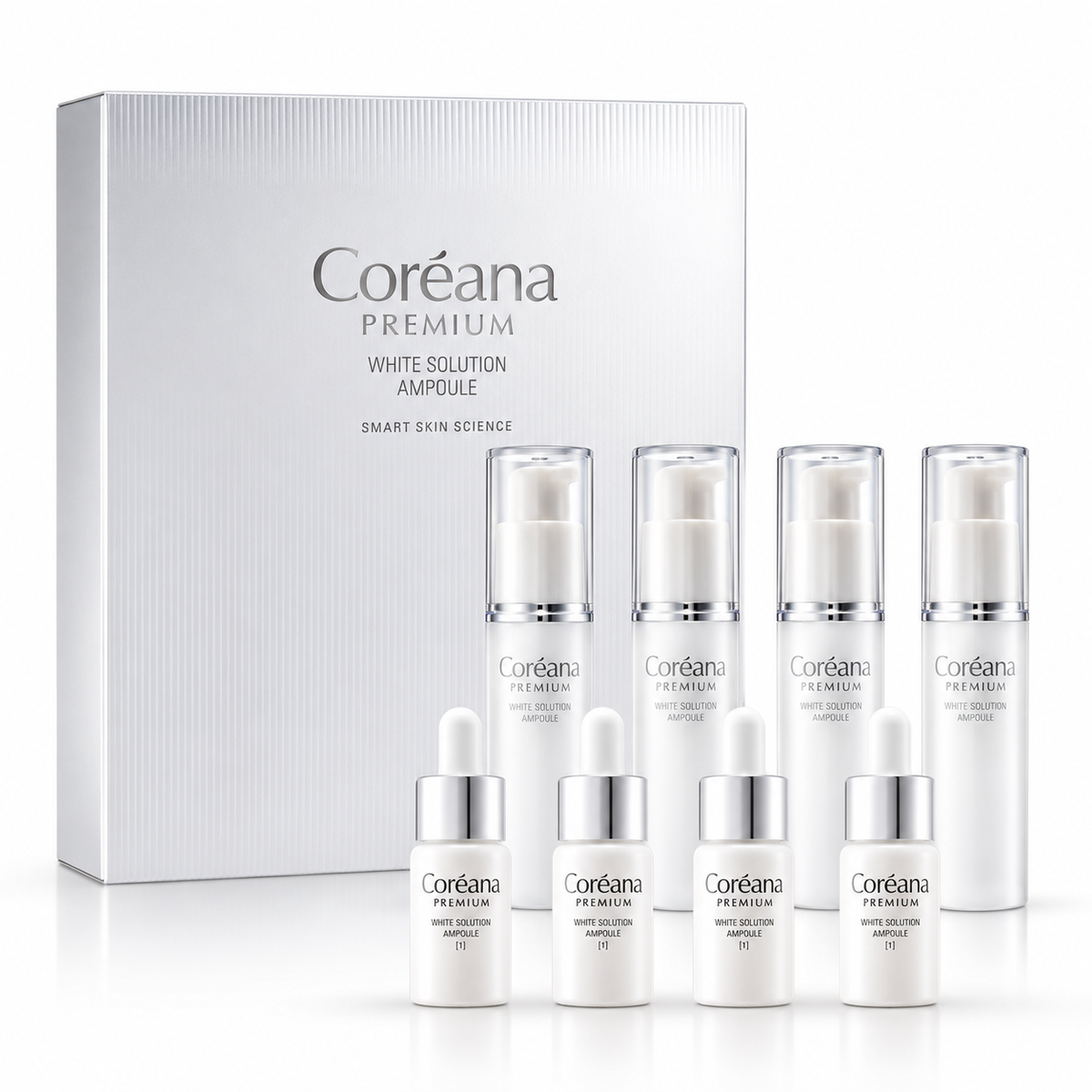 Coreana Premium White Solution Ampoule Set