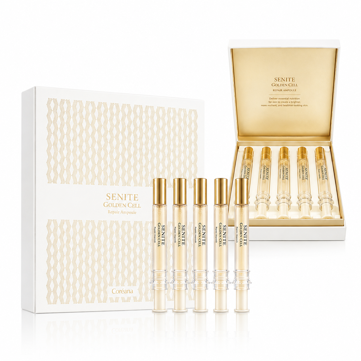Coreana Senite Golden Cell Repair Ampoule Set